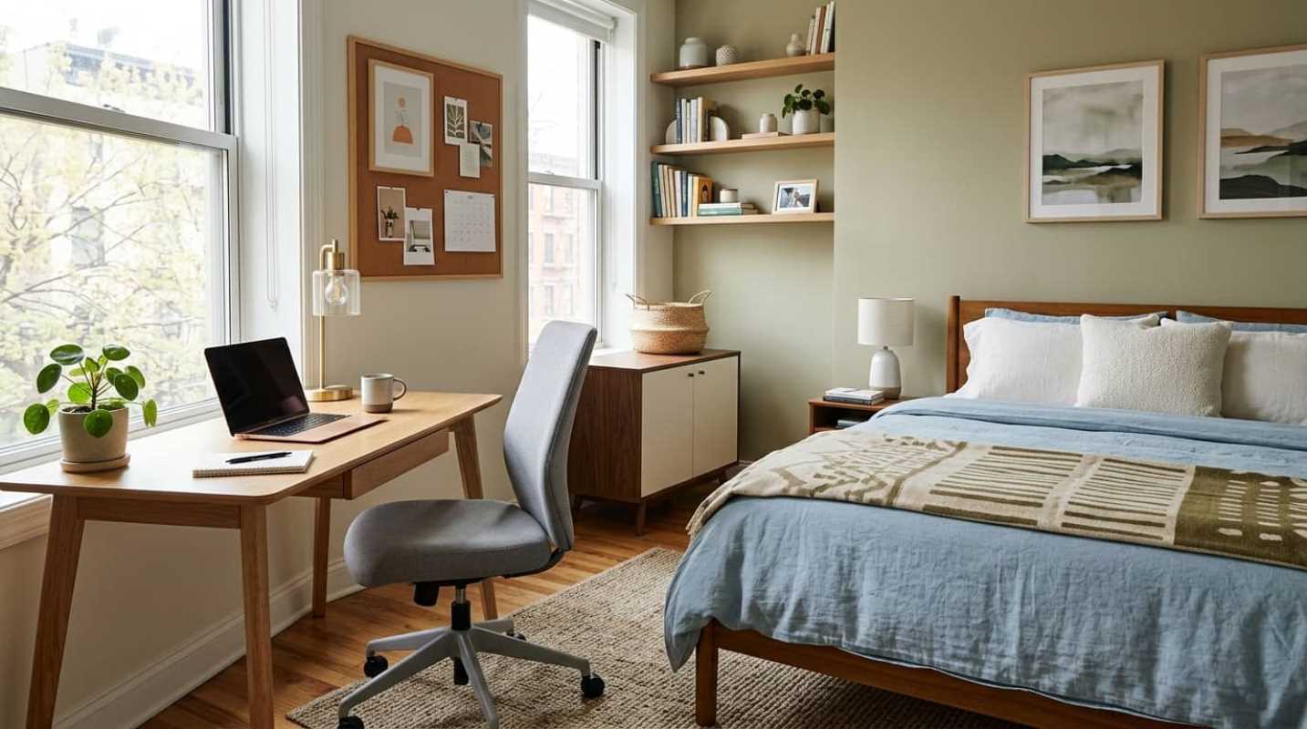 How to Design a Dual-Purpose Guest Room and Home Office